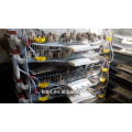 Specializing in the production of quail cage automatic feeding trough.